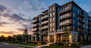 Immeuble locatif moderne dans les Laurentides – gestion immobilière professionnelle